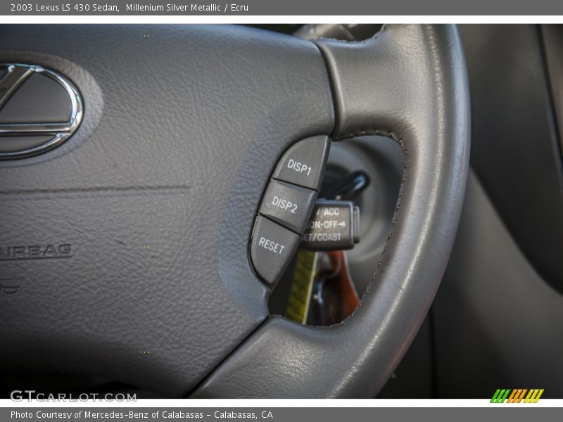 Controls of 2003 LS 430 Sedan