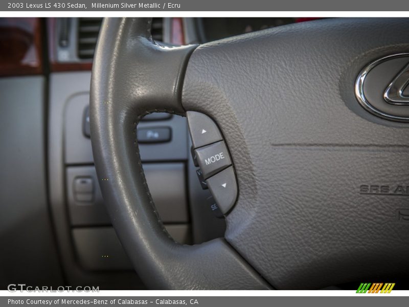 Controls of 2003 LS 430 Sedan