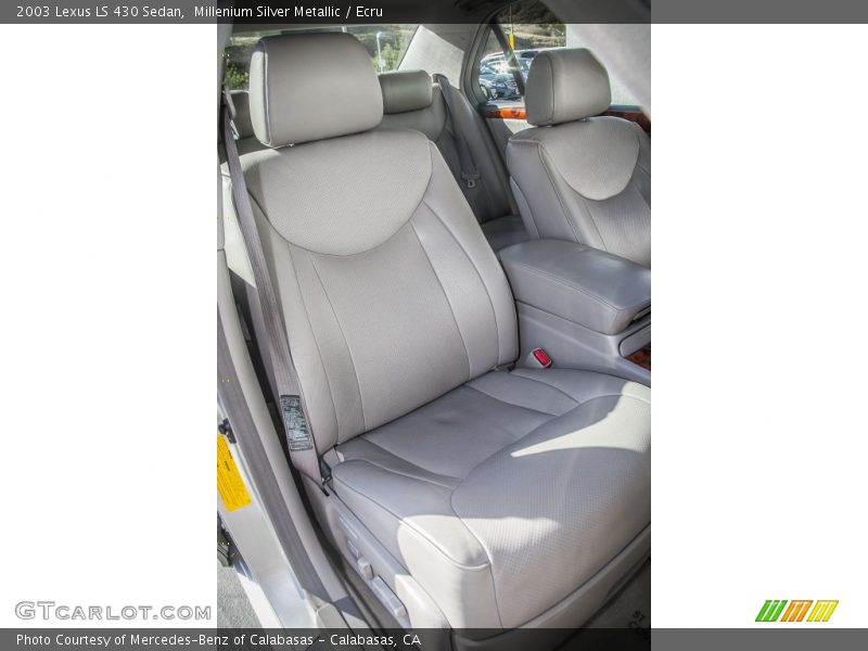 Millenium Silver Metallic / Ecru 2003 Lexus LS 430 Sedan