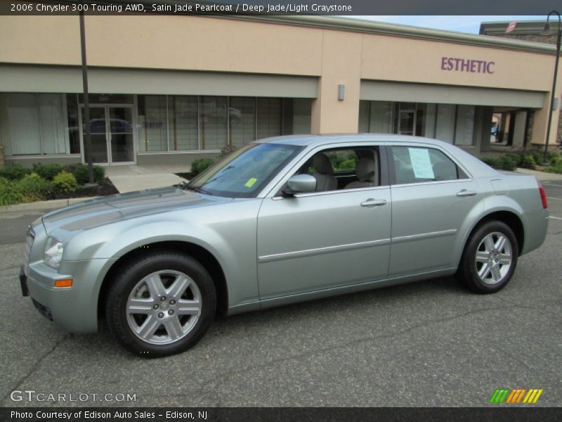 Satin Jade Pearlcoat / Deep Jade/Light Graystone 2006 Chrysler 300 Touring AWD