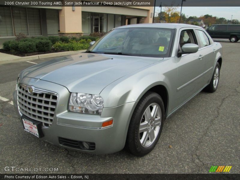 Satin Jade Pearlcoat / Deep Jade/Light Graystone 2006 Chrysler 300 Touring AWD
