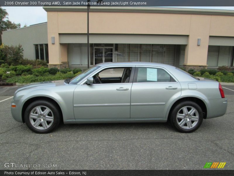 Satin Jade Pearlcoat / Deep Jade/Light Graystone 2006 Chrysler 300 Touring AWD