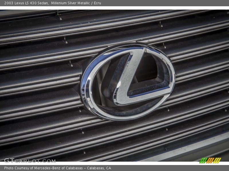 Millenium Silver Metallic / Ecru 2003 Lexus LS 430 Sedan