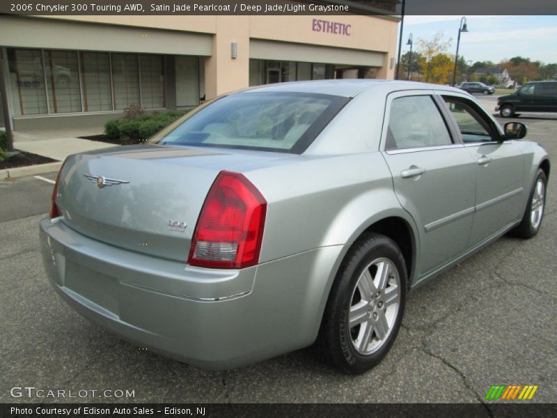 Satin Jade Pearlcoat / Deep Jade/Light Graystone 2006 Chrysler 300 Touring AWD