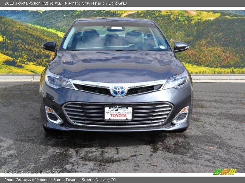 Magnetic Gray Metallic / Light Gray 2013 Toyota Avalon Hybrid XLE