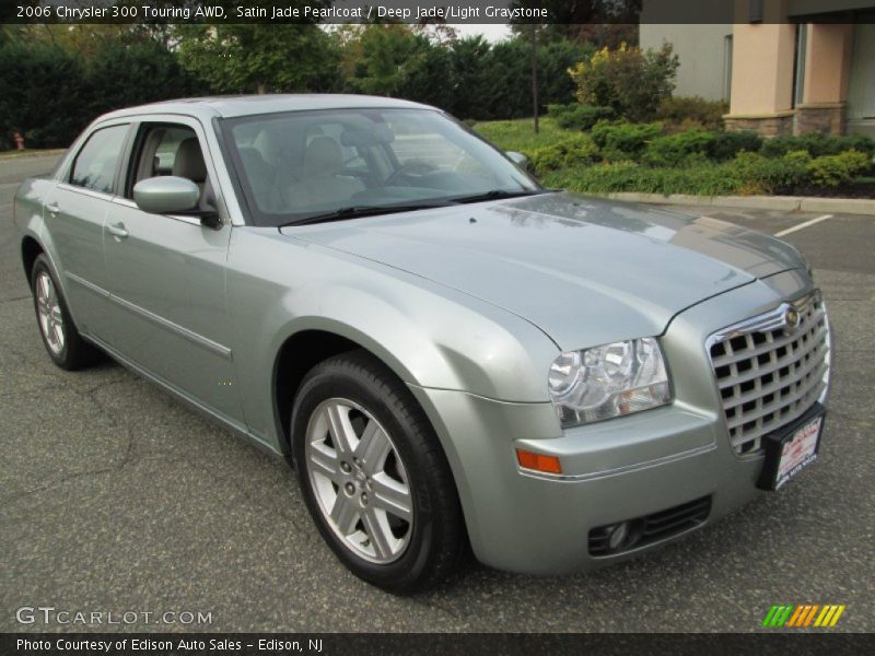Satin Jade Pearlcoat / Deep Jade/Light Graystone 2006 Chrysler 300 Touring AWD