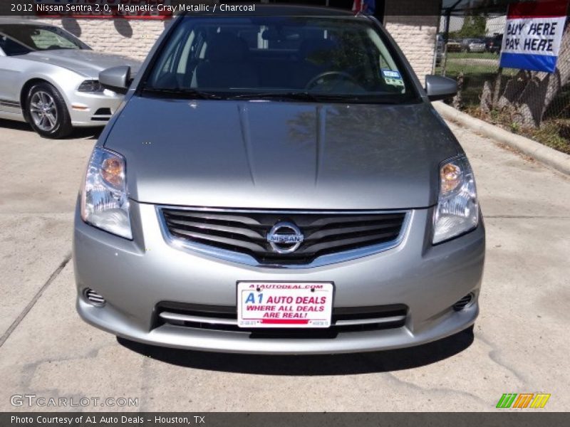 Magnetic Gray Metallic / Charcoal 2012 Nissan Sentra 2.0