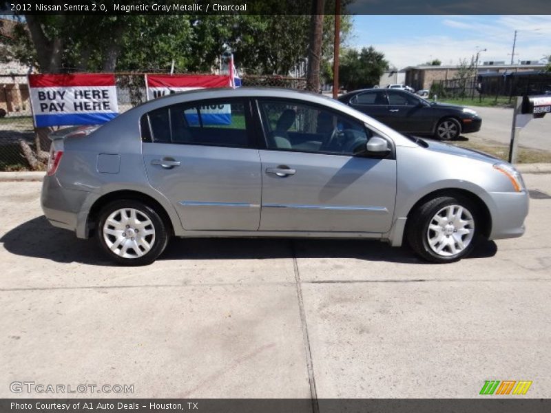 Magnetic Gray Metallic / Charcoal 2012 Nissan Sentra 2.0