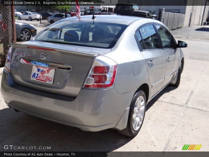 Magnetic Gray Metallic / Charcoal 2012 Nissan Sentra 2.0