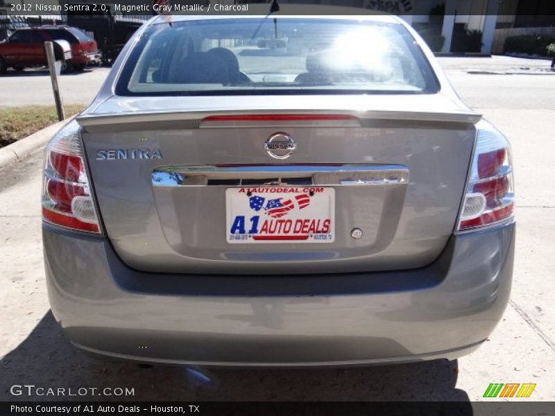 Magnetic Gray Metallic / Charcoal 2012 Nissan Sentra 2.0