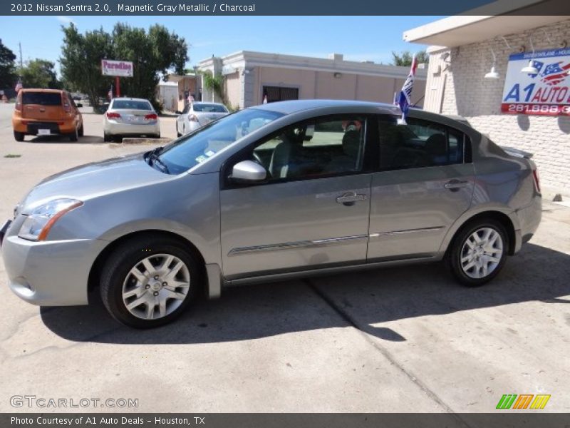 Magnetic Gray Metallic / Charcoal 2012 Nissan Sentra 2.0