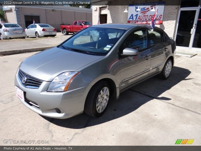 Magnetic Gray Metallic / Charcoal 2012 Nissan Sentra 2.0