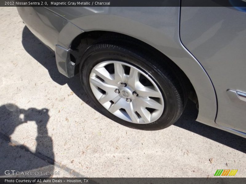 Magnetic Gray Metallic / Charcoal 2012 Nissan Sentra 2.0