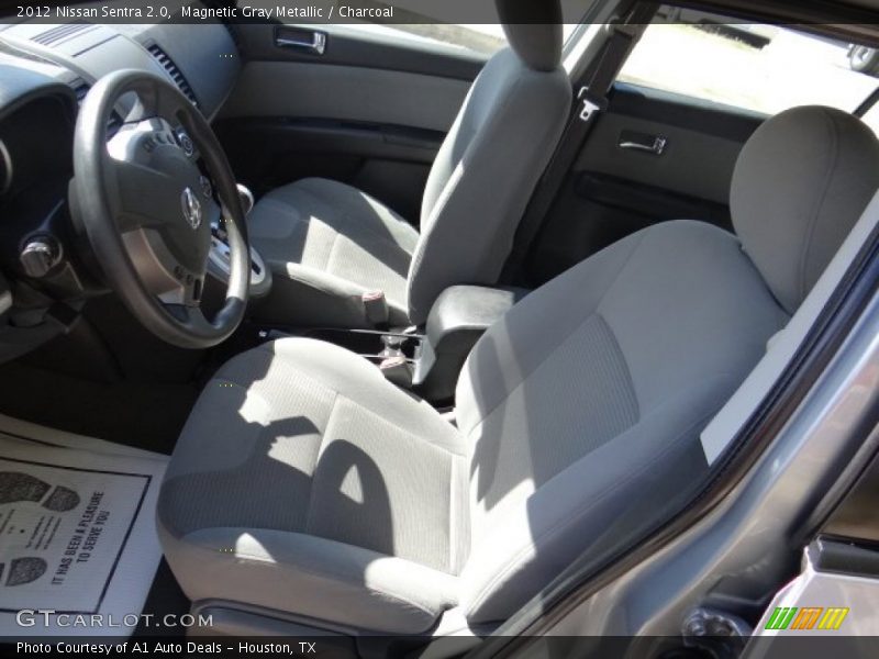 Magnetic Gray Metallic / Charcoal 2012 Nissan Sentra 2.0