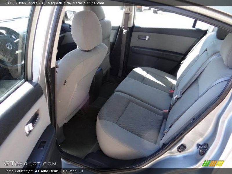 Magnetic Gray Metallic / Charcoal 2012 Nissan Sentra 2.0
