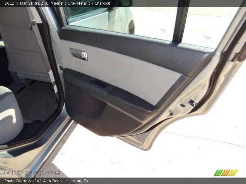 Magnetic Gray Metallic / Charcoal 2012 Nissan Sentra 2.0