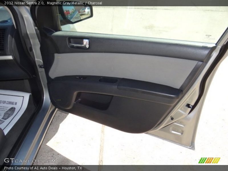 Magnetic Gray Metallic / Charcoal 2012 Nissan Sentra 2.0