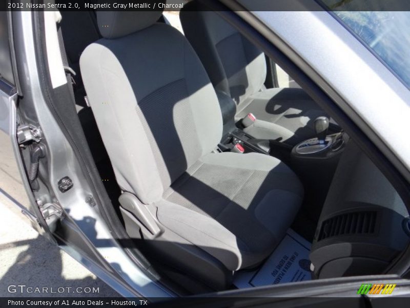 Magnetic Gray Metallic / Charcoal 2012 Nissan Sentra 2.0