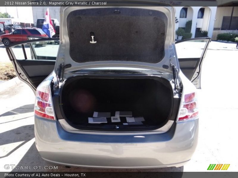 Magnetic Gray Metallic / Charcoal 2012 Nissan Sentra 2.0