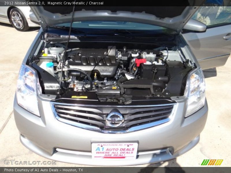 Magnetic Gray Metallic / Charcoal 2012 Nissan Sentra 2.0