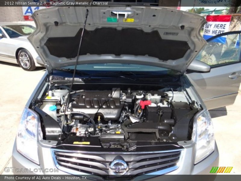 Magnetic Gray Metallic / Charcoal 2012 Nissan Sentra 2.0