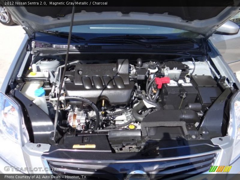 Magnetic Gray Metallic / Charcoal 2012 Nissan Sentra 2.0