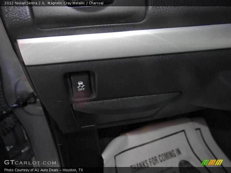 Magnetic Gray Metallic / Charcoal 2012 Nissan Sentra 2.0