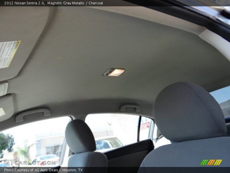 Magnetic Gray Metallic / Charcoal 2012 Nissan Sentra 2.0