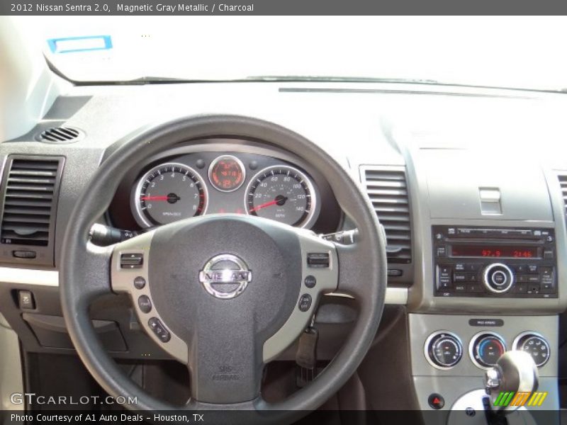 Magnetic Gray Metallic / Charcoal 2012 Nissan Sentra 2.0