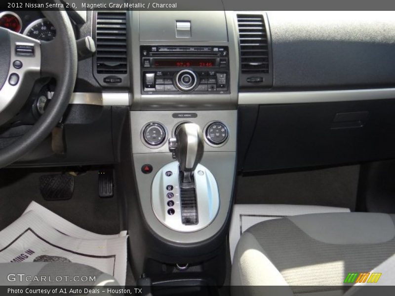 Magnetic Gray Metallic / Charcoal 2012 Nissan Sentra 2.0