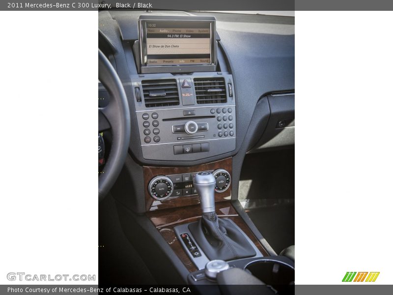 Black / Black 2011 Mercedes-Benz C 300 Luxury