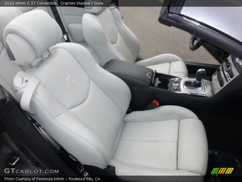 Graphite Shadow / Stone 2010 Infiniti G 37 Convertible