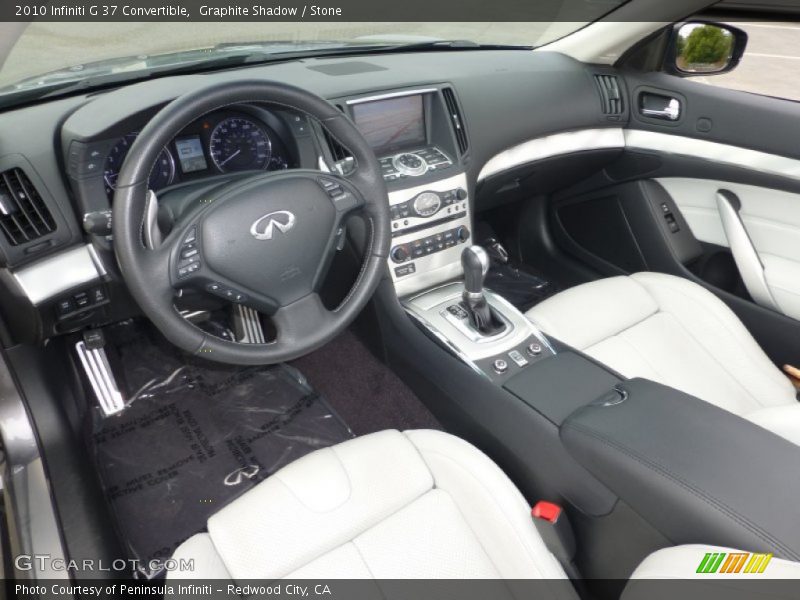 Graphite Shadow / Stone 2010 Infiniti G 37 Convertible