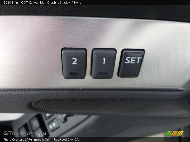 Graphite Shadow / Stone 2010 Infiniti G 37 Convertible
