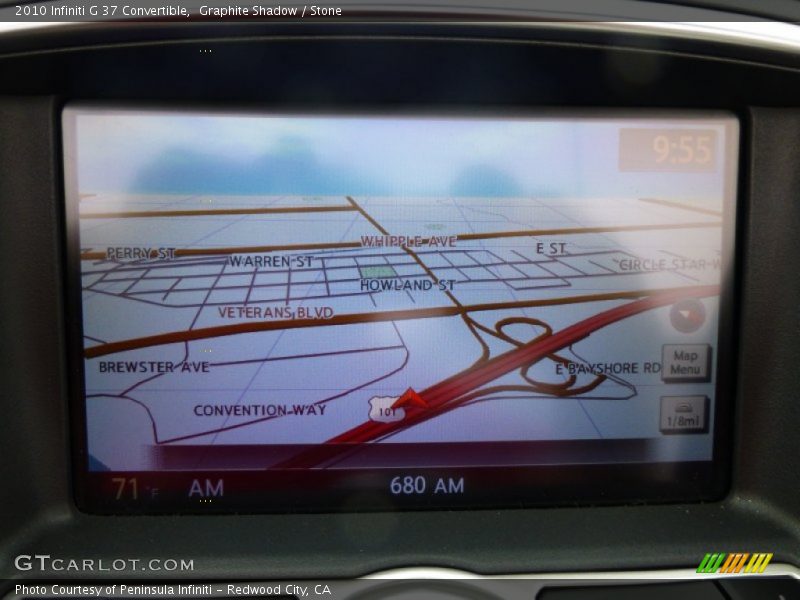 Graphite Shadow / Stone 2010 Infiniti G 37 Convertible