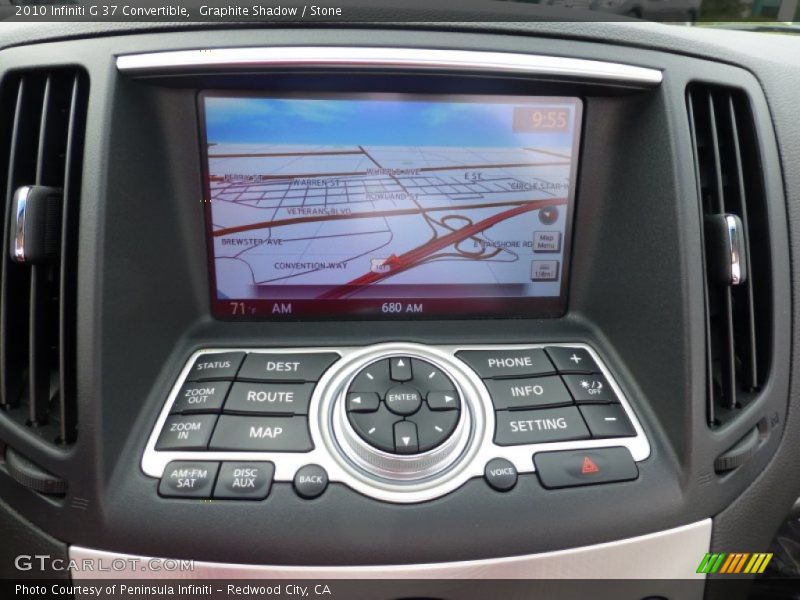 Graphite Shadow / Stone 2010 Infiniti G 37 Convertible