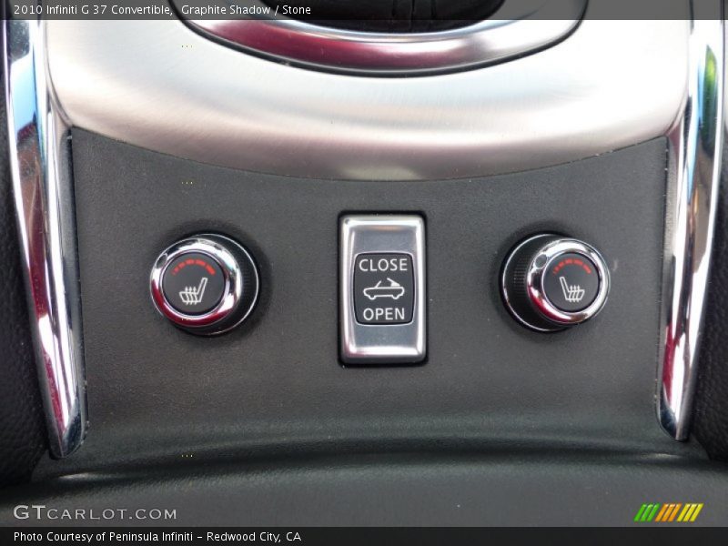 Graphite Shadow / Stone 2010 Infiniti G 37 Convertible