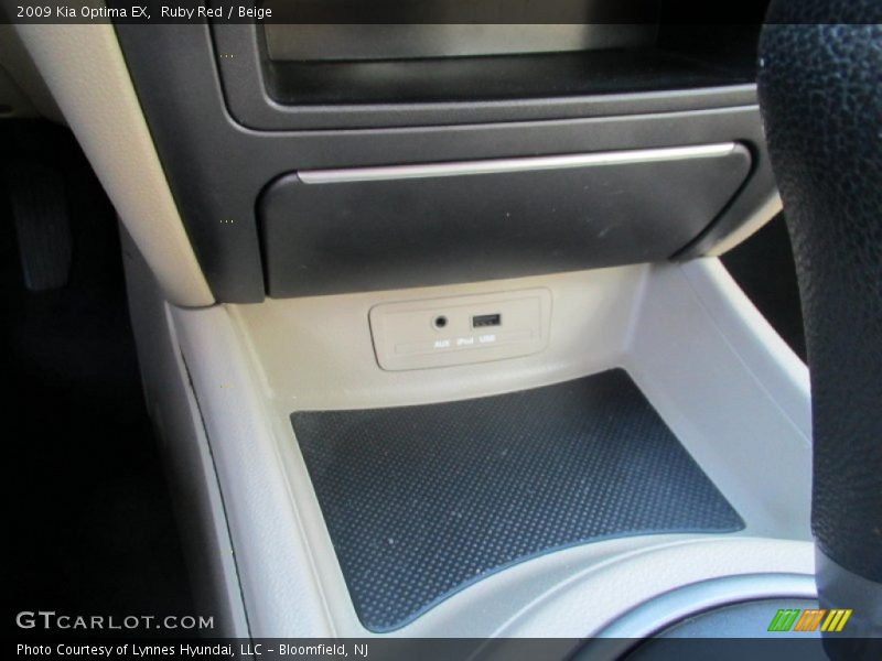 Ruby Red / Beige 2009 Kia Optima EX