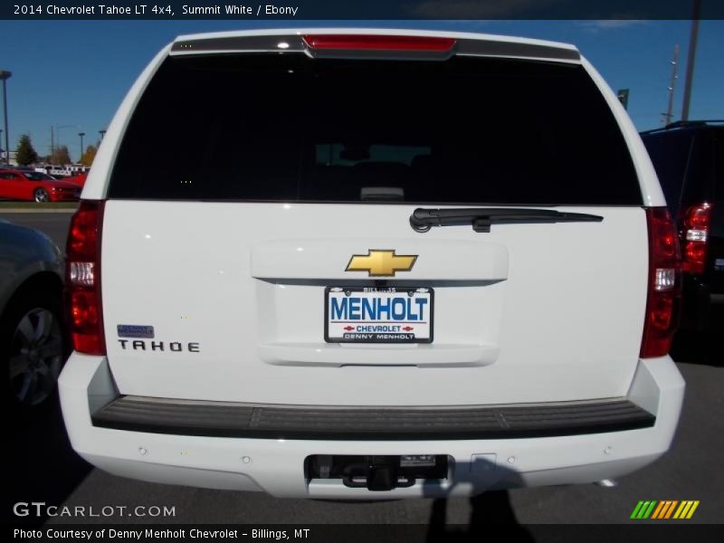 Summit White / Ebony 2014 Chevrolet Tahoe LT 4x4
