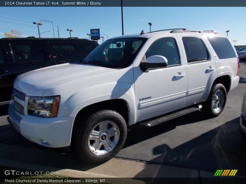 Summit White / Ebony 2014 Chevrolet Tahoe LT 4x4