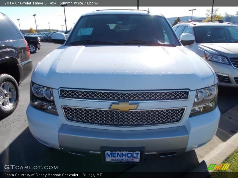 Summit White / Ebony 2014 Chevrolet Tahoe LT 4x4
