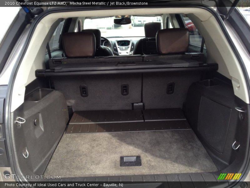 Mocha Steel Metallic / Jet Black/Brownstone 2010 Chevrolet Equinox LTZ AWD