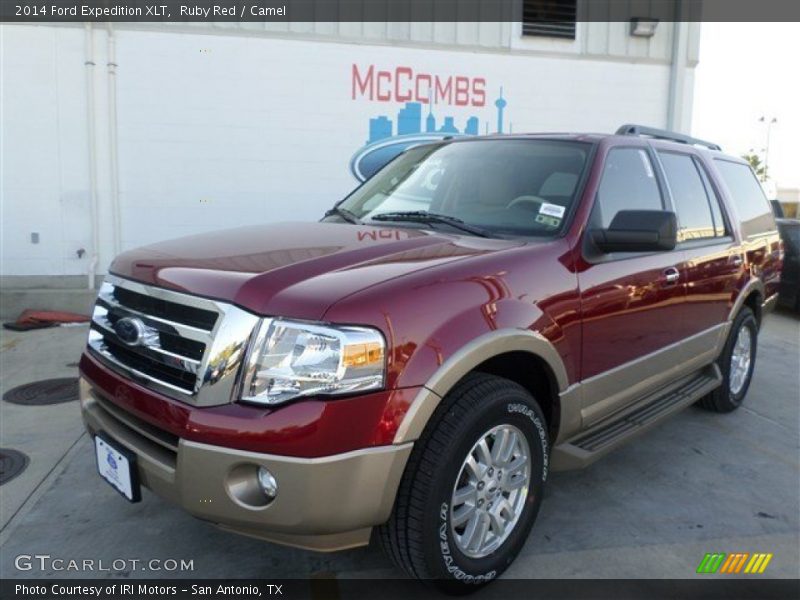 Ruby Red / Camel 2014 Ford Expedition XLT