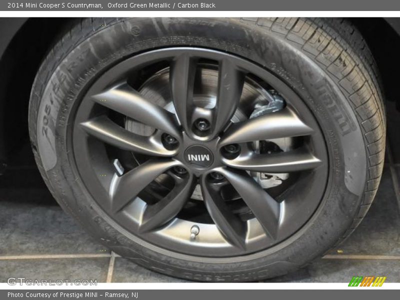 Oxford Green Metallic / Carbon Black 2014 Mini Cooper S Countryman