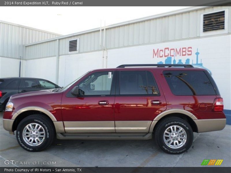 Ruby Red / Camel 2014 Ford Expedition XLT