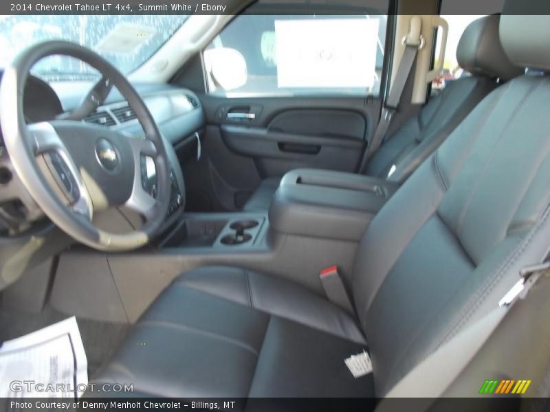 Summit White / Ebony 2014 Chevrolet Tahoe LT 4x4