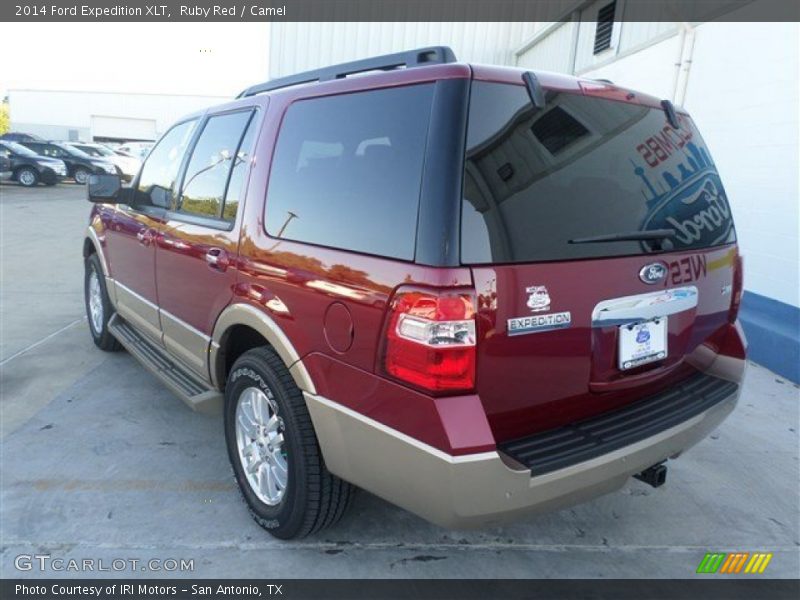 Ruby Red / Camel 2014 Ford Expedition XLT