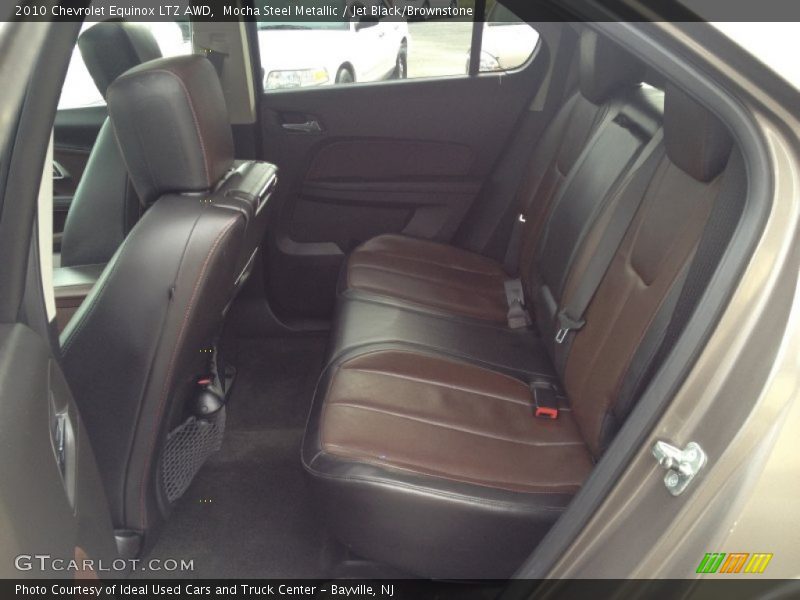 Mocha Steel Metallic / Jet Black/Brownstone 2010 Chevrolet Equinox LTZ AWD