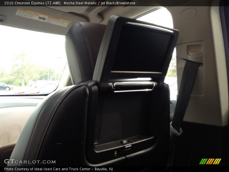 Mocha Steel Metallic / Jet Black/Brownstone 2010 Chevrolet Equinox LTZ AWD