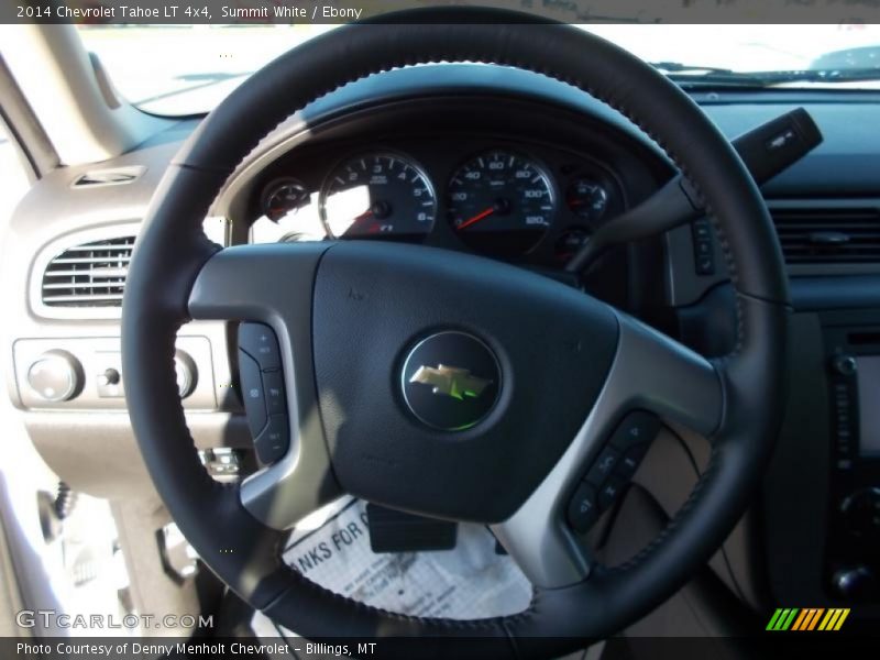 Summit White / Ebony 2014 Chevrolet Tahoe LT 4x4